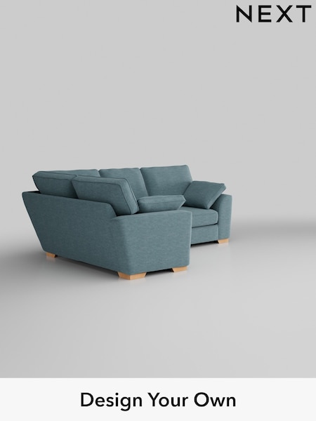 Fine Chenille Easy Clean/Mid Blue Stamford (AV0179) | £1,950