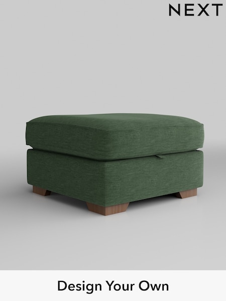 Fine Chenille Easy Clean/Mid Khaki Green Stamford (AV0180) | £499