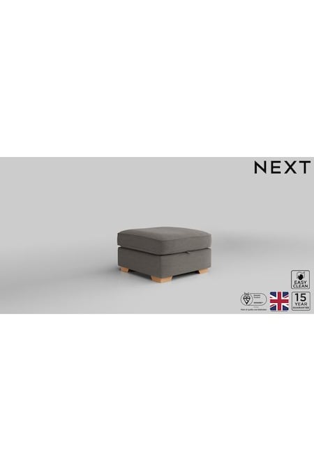 Fine Chenille Easy Clean/Dark Smoke Grey Stamford (AV0185) | £499