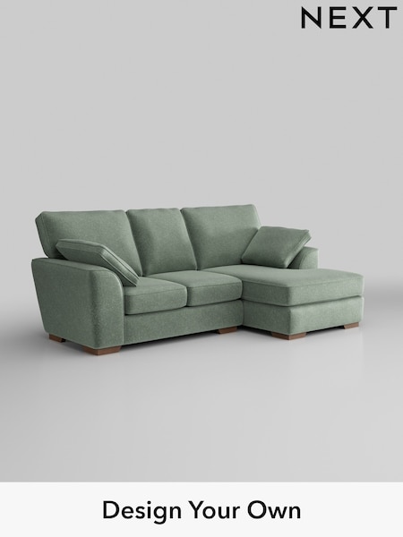 Plush Chenille/Mid Slate Teal Green Stamford (AV0202) | £1,699