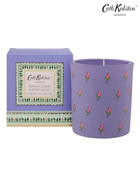 Cath Kidston Vanilla Glass Candle 180g (AV0211) | £22