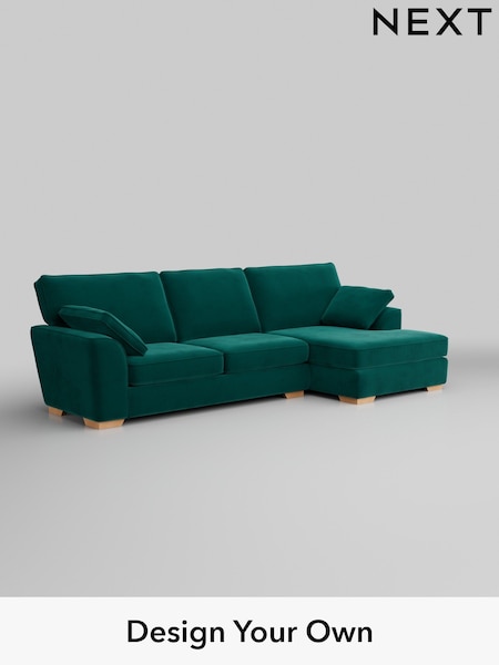 Plush Velvet Easy Clean/Juniper Green Stamford (AV0215) | £1,950