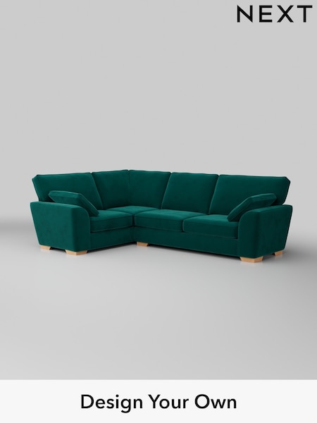 Plush Velvet Easy Clean/Juniper Green Stamford (AV0215) | £2,075