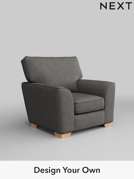 Tweedy Blend Easy Clean/Dark Grey Stamford (AV0242) | £650