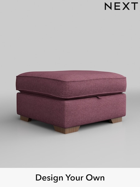 Tweedy Blend Easy Clean/Mid Mulberry Purple Stamford (AV0249) | £450