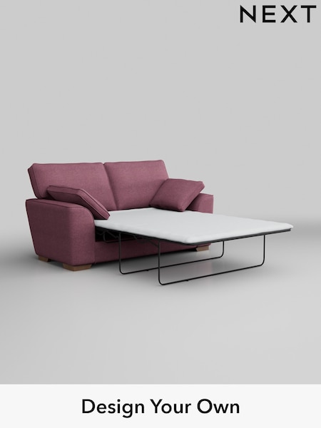 Tweedy Blend Easy Clean/Mid Mulberry Purple Stamford (AV0249) | £1,225