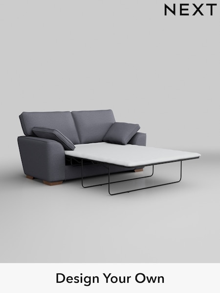 Tweedy Blend Easy Clean/Mid Slate Blue Stamford (AV0251) | £1,225