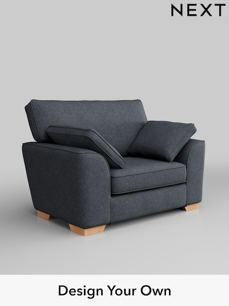 Tweedy Chenille/Navy Blue Stamford (AV0259) | £750