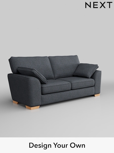 Tweedy Chenille/Navy Blue Stamford (AV0259) | £1,125