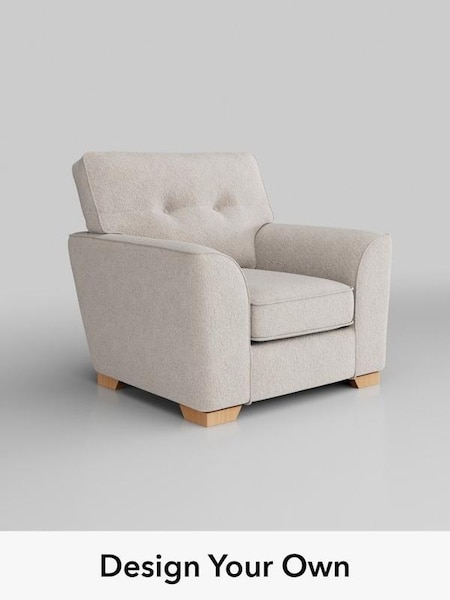 Chunky Chenille/Oyster Stamford Buttoned Back (AV0282) | £799