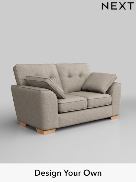 Chunky Weave/Mid Natural Stamford Buttoned Back (AV0292) | £1,099