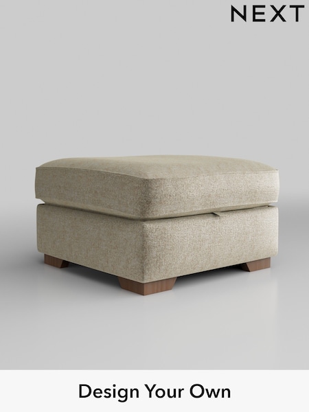 Plush Chenille/Light Natural Stamford Buttoned Back (AV0374) | £499