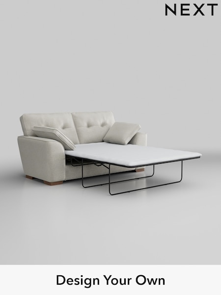 Plush Chenille/Oyster Stamford Buttoned Back (AV0392) | £1,399
