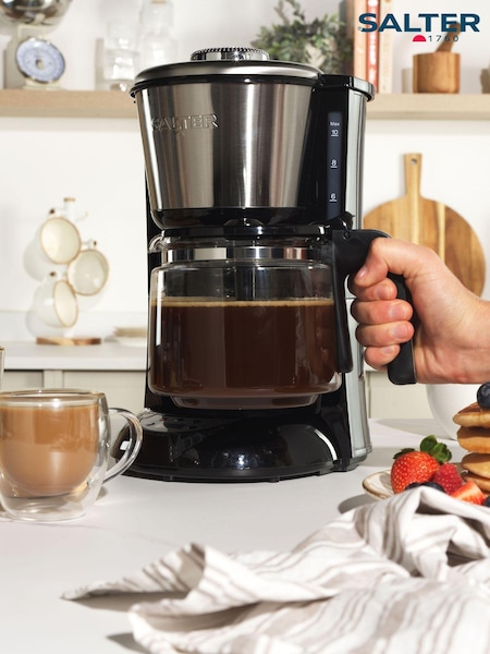 Salter Silver Digital Filter Coffee Machine (AV0395) | £48