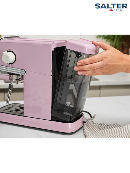 Salter Pink Retro Espresso Machine (AV0400) | £120