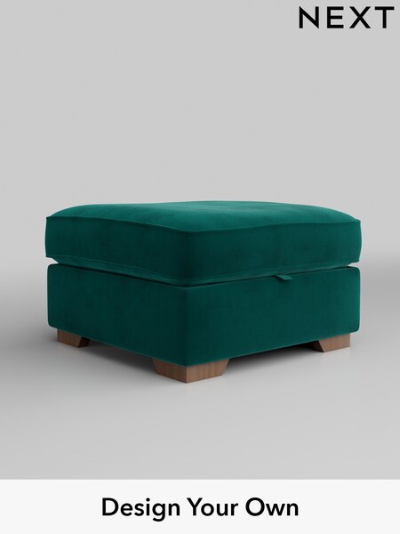 Plush Velvet Easy Clean/Juniper Green Stamford Buttoned Back (AV0407) | £499