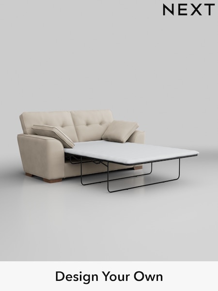 Plush Velvet Easy Clean/Oyster Stamford Buttoned Back (AV0409) | £1,399