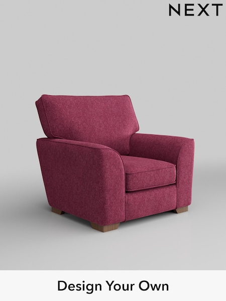 Cotswold Chenille/Dark Raspberry Pink Stamford Grand Relaxed Sit (AV0442) | £799