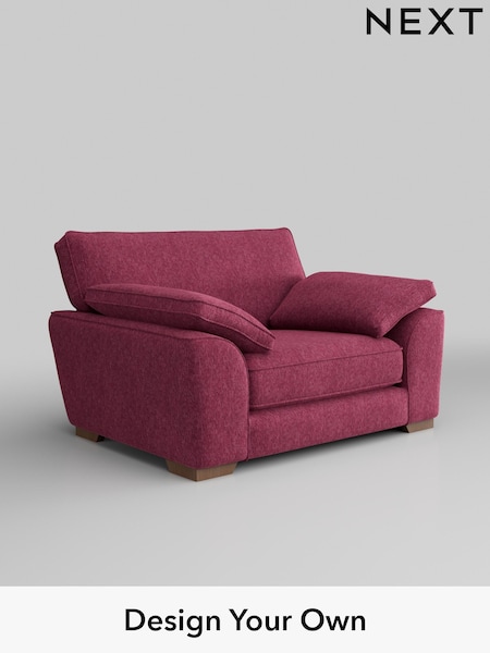 Cotswold Chenille/Dark Raspberry Pink Stamford Grand Relaxed Sit (AV0442) | £1,299