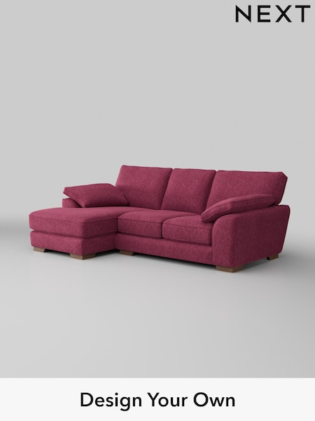 Cotswold Chenille/Dark Raspberry Pink Stamford Grand Relaxed Sit (AV0442) | £2,275