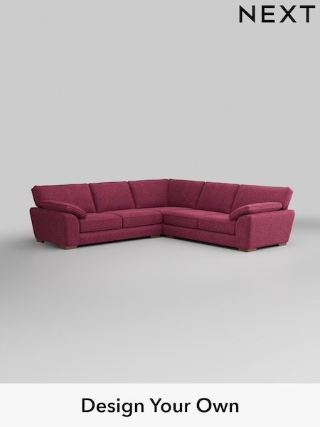 Cotswold Chenille/Dark Raspberry Pink Stamford Grand Relaxed Sit (AV0442) | £3,025