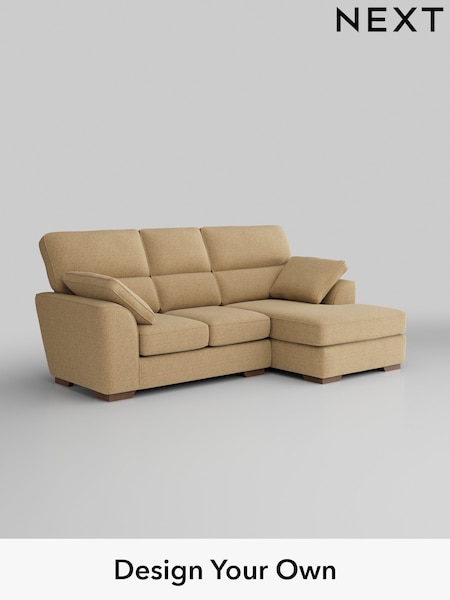 Chunky Chenille/Mid Camel Brown Stamford Highback (AV0468) | £1,775