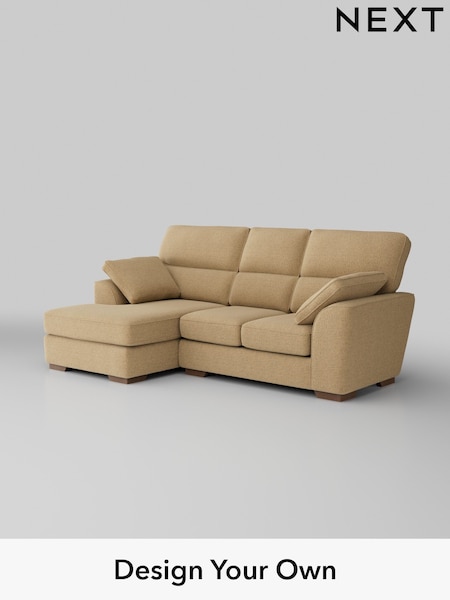 Chunky Chenille/Mid Camel Brown Stamford Highback (AV0468) | £2,025