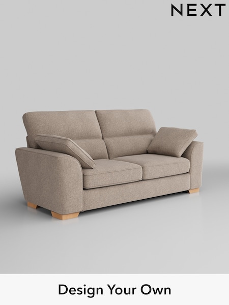 Chunky Chenille/Light Dove Stamford Highback (AV0469) | £1,299