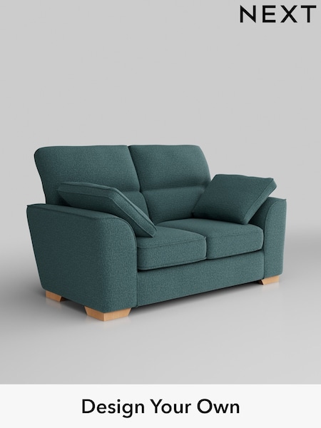 Chunky Chenille/Mid Teal Green Stamford Highback (AV0472) | £1,099