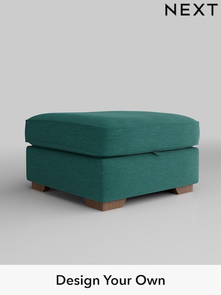 Fine Chenille Easy Clean/Dark Juniper Green Stamford Highback (AV0491) | £499