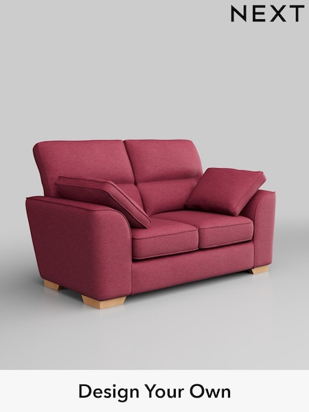 Fine Chenille Easy Clean/Mid Raspberry Pink Stamford Highback (AV0494) | £1,099