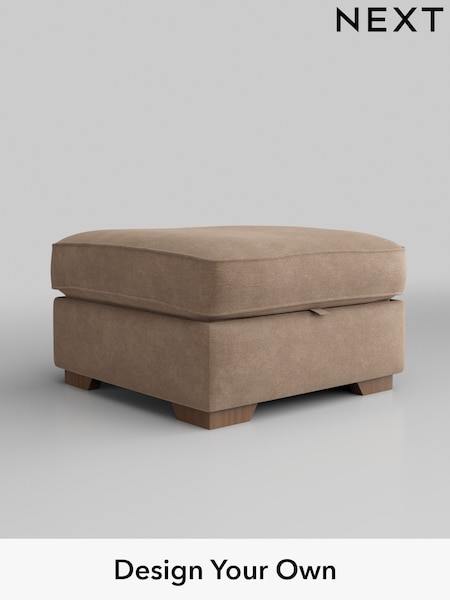 Luxe Chenille/Mid Natural Stamford Highback (AV0605) | £550