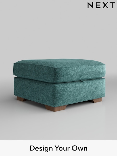 Plush Chenille/Dark Teal Green Stamford Highback (AV0610) | £499