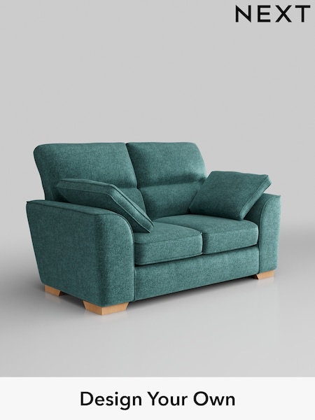 Plush Chenille/Dark Teal Green Stamford Highback (AV0610) | £1,099