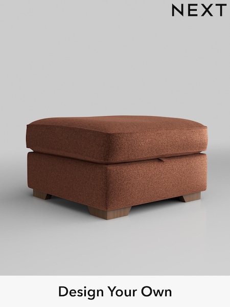 Plush Chenille/Dark Rust Brown Stamford Highback (AV0613) | £499