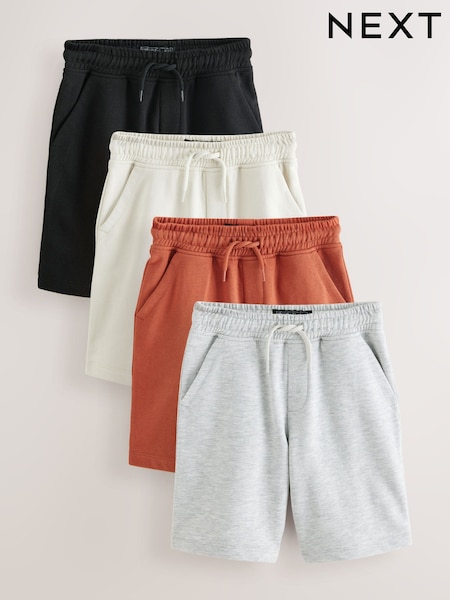 Greys/Black/Stone Regular Fit Basic Shorts (3-16yrs) (AV0618) | £24 - £44