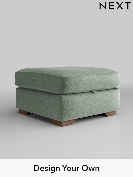 Plush Chenille/Mid Slate Teal Green Stamford Highback (AV0633) | £499