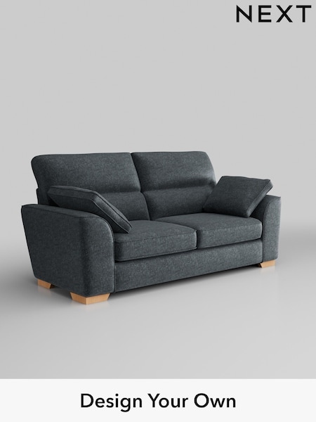 Plush Chenille/Slate Blue Stamford Highback (AV0637) | £1,299