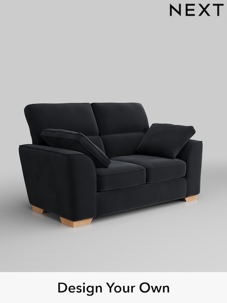 Plush Velvet Easy Clean/Charcoal Grey Stamford Highback (AV0640) | £1,099