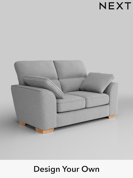 Tweedy Blend Easy Clean/Light Silver Grey Stamford Highback (AV0649) | £975