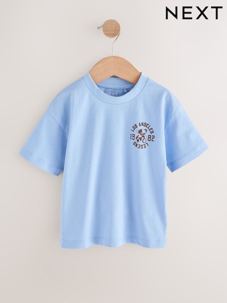Blue Bear Simple Short Sleeve T-Shirt (3mths-7yrs) (AV0650) | £3.50 - £5.50