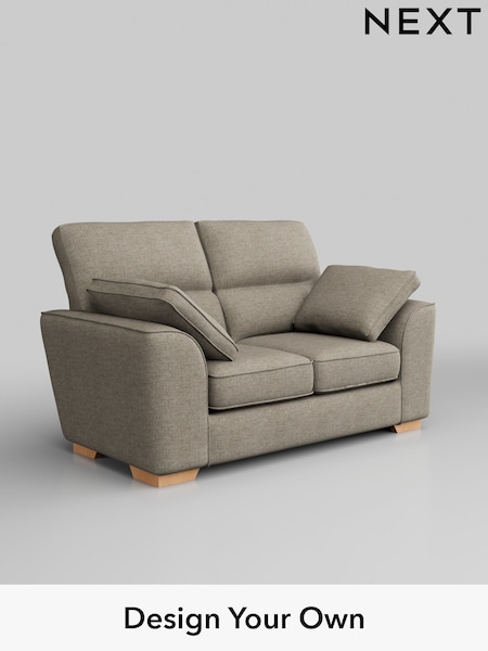 Woven Chenille Easy Clean/Mid Natural Stamford Highback (AV0669) | £1,099