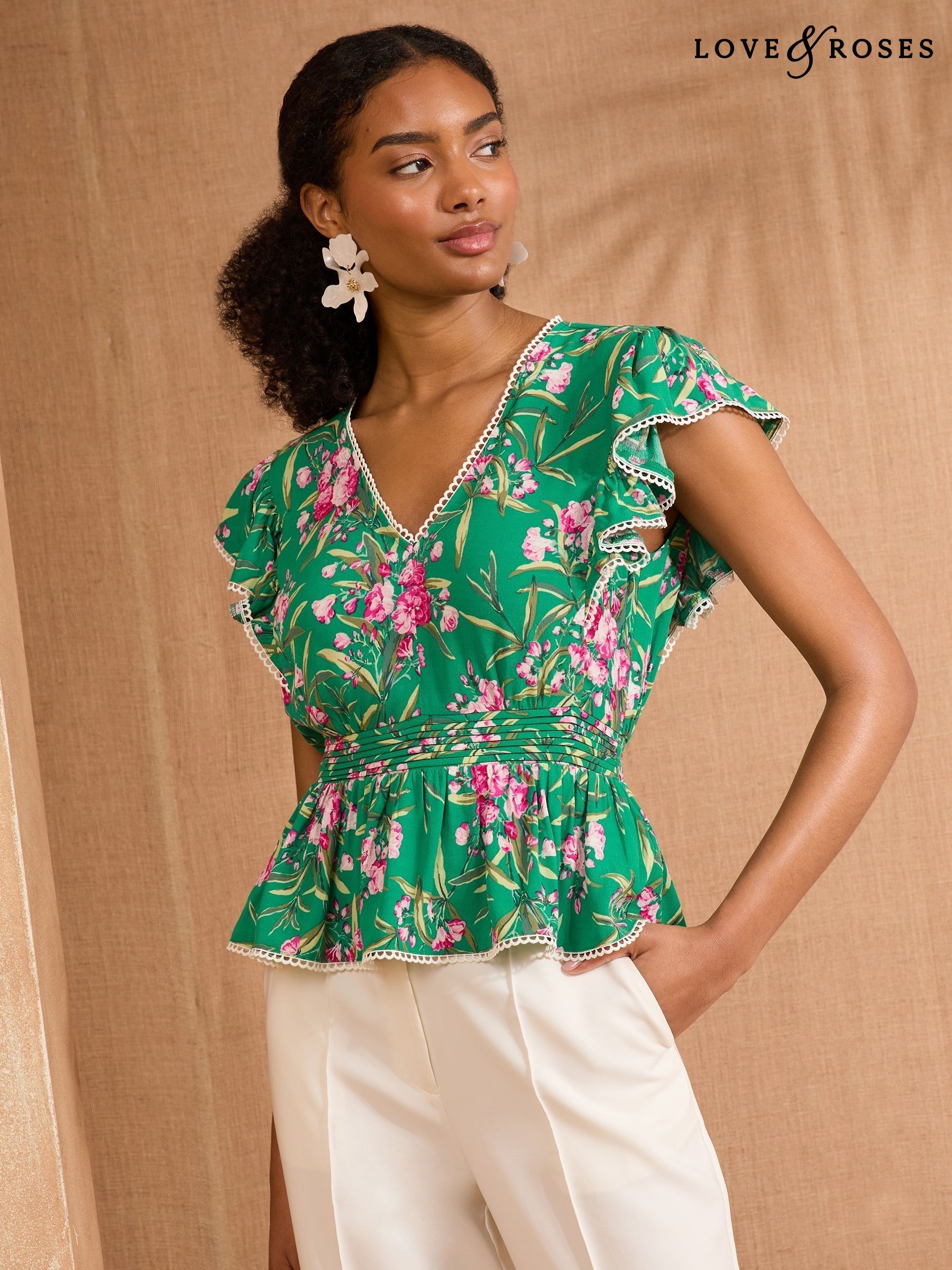 summer peplum tops