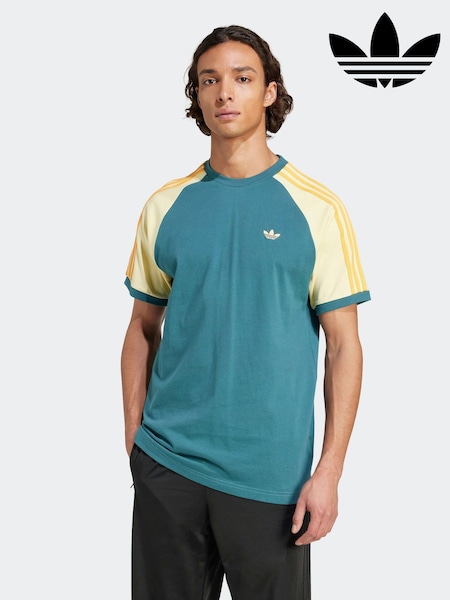 adidas Originals Teal Blue Cali T-Shirt (AV1177) | £35