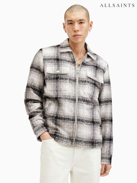 AllSaints White Banshee Jacket (AV1210) | £199