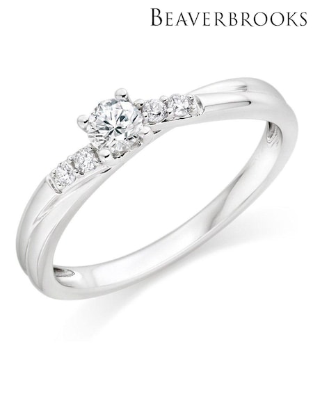 Beaverbrooks 9ct Diamond Solitaire Ring (AV1566) | £1,150