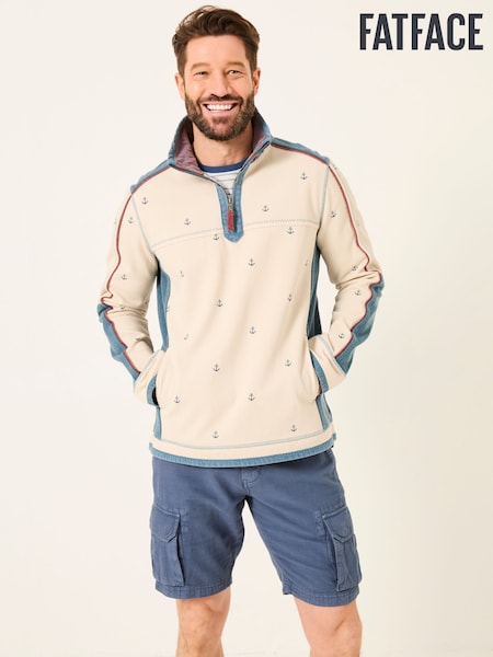 FatFace Airlie Natural Airlie Anchor Sweat (AV1855) | £60