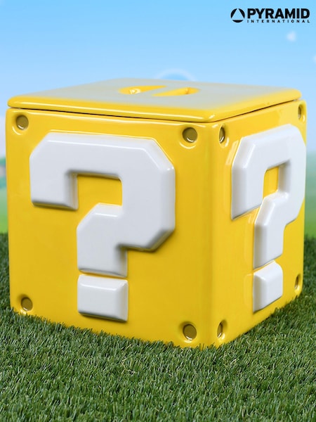 Pyramid International Super Mario Question Mark Block Cookie Jar (AV1939) | £24