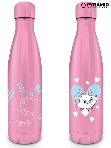 Pyramid International The Aristocats Marie Hearts and Flowers Metal Drinks Bottle (AV1948) | £17