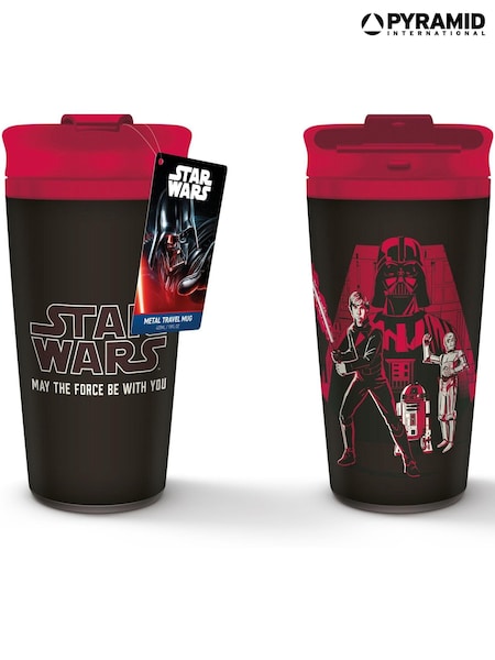 Pyramid International Multi Star Wars May the Force Be With You Metal Travel Mug (AV1953) | £17